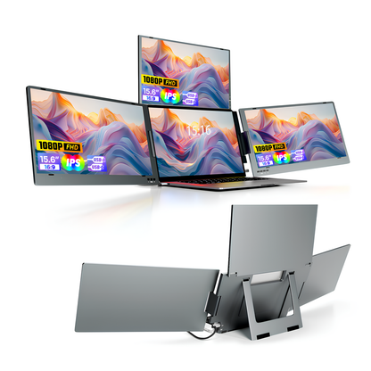 PrexoView Trio™ Triple Laptop Screen Extender