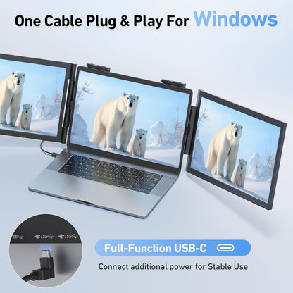 PrexoView Duo™ 2 Laptop Screen Extender