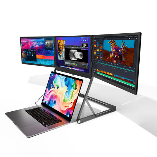 PrexoView Pro Max™ Triple-Screen Laptop Extender