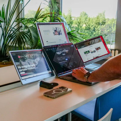 PrexoView Trio™ Triple Laptop Screen Extender