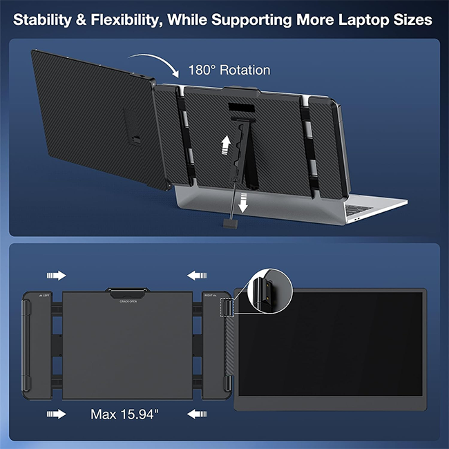 PrexoView Solo™ Laptop Screen Extender